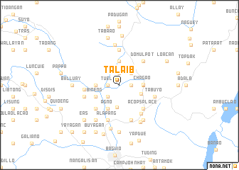 map of Talaib