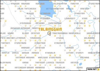 map of Talainggwin