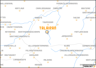 map of Talairan