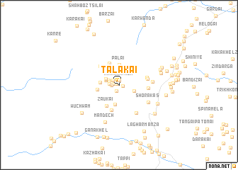 map of Talakai