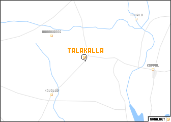 map of Talakalla