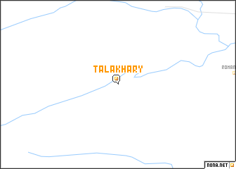 map of Talakh-Ary