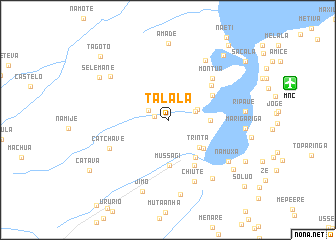 map of Talala