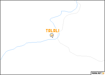map of Talali