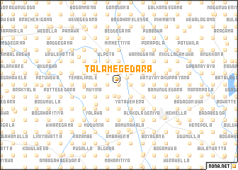 map of Talamegedara