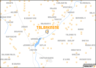 map of Talamkrene