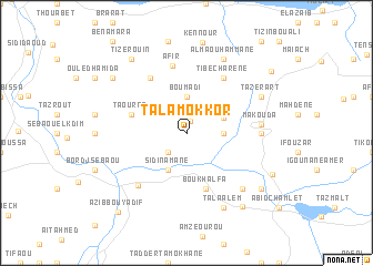 map of Tala Mokkor