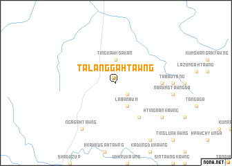 map of Talāng Gahtawng
