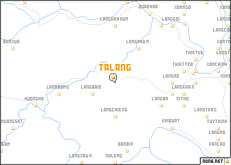 map of Ta Lang
