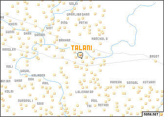 map of Talāni