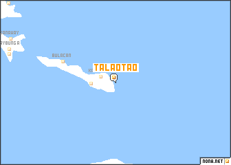 map of Talaotao