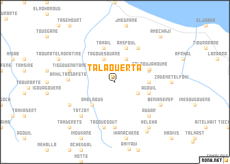 map of Tala Ouerta