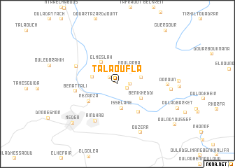 map of Tala Oufla