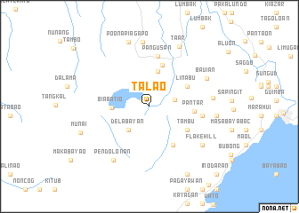 map of Talao