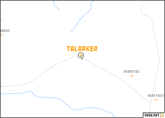 map of Talapker