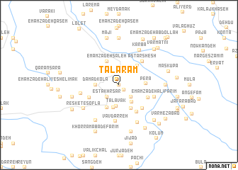 map of Talāram