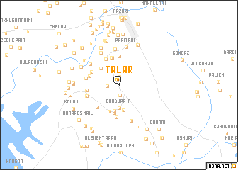 map of Ţālār