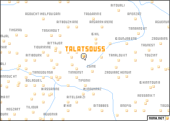 map of Talat Souss