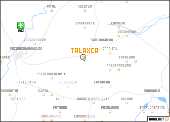 map of Talaxca