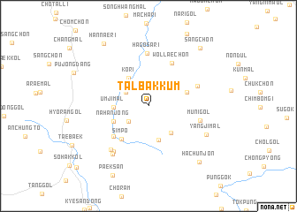 map of Talbakkum