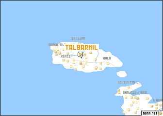 map of Tal-Barmil
