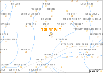 map of Talborjt
