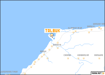 map of Talbuk