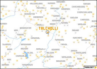 map of Talchŏl-li