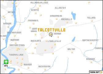 map of Talcottville