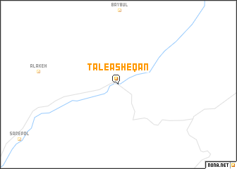 map of Tal-e ‘Āsheqān