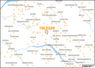 map of Tal-e Gar