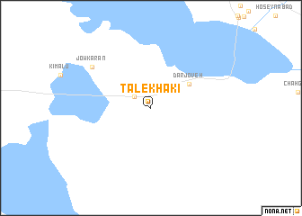 map of Tal-e Khākī