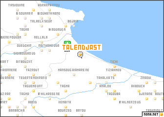 map of Talendjast