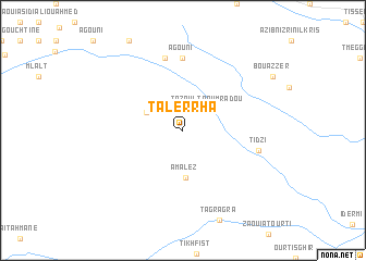 map of Talerrha