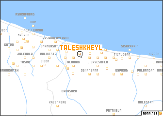 map of Ţālesh Kheyl