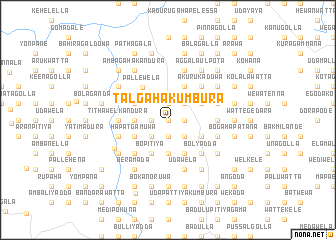 map of Talgahakumbura