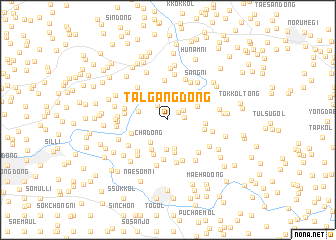 map of Talgang-dong