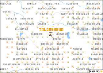 map of Talgaswewa