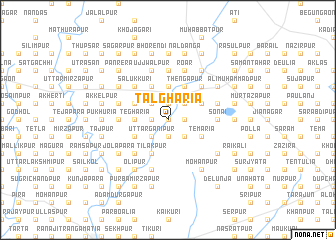 map of Tālgharia