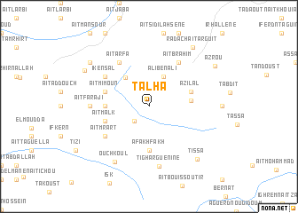 map of Talha