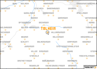 map of Talheim