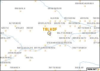 map of Talhof