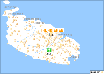 map of Tal-Ħriereb