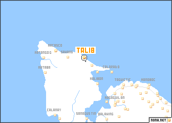 map of Talib