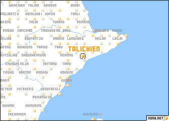 map of Ta-li-chien