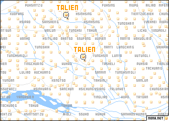 map of Ta-lien