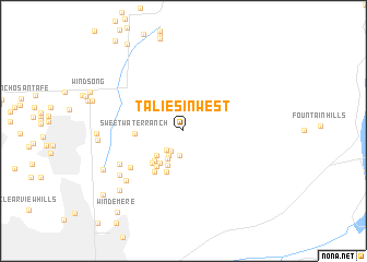 map of Taliesin West