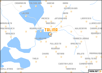 map of Talina