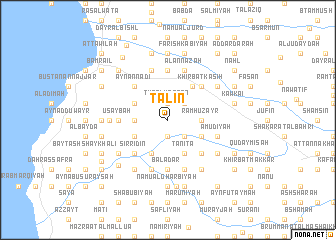 map of Tālīn