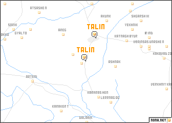 map of Talin